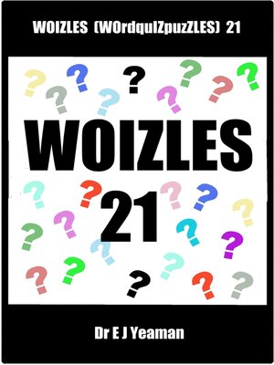 cover image of Woizles (WOrdquIZpuzzLES) 21